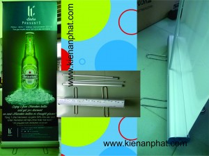banner cuốn nhôm