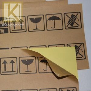 in tem decal giấy kraft