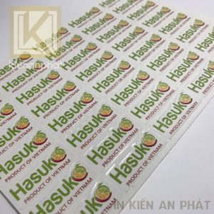 decal giay