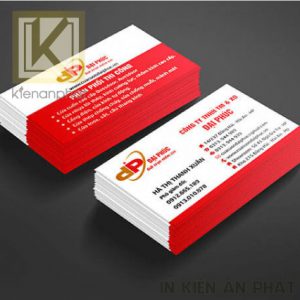 in nhanh name card