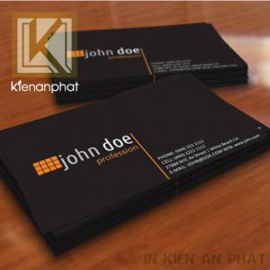 nhan in card visit