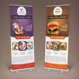 thiết kế standee