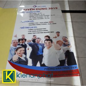 standee tuyển dụng