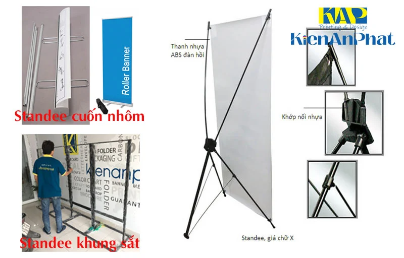 Kiến An Phát Cung Cấp Các Loại Chân Standee Giá Rẻ