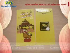 Mẫu sản phẩm in bao lì xì tết 2026 Kiến An Phát