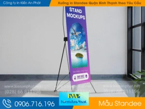 Xưởng in Standee Quận Bình Thạnh theo Yêu Cầu giá chỉ 55K/tấm