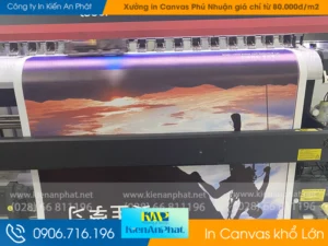 Xưởng in canvas Phú Nhuận giá chỉ từ 80.000đ/m2