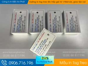 Xưởng in tag treo Gò Vấp giá từ 170đ/cái, giao tận nơi