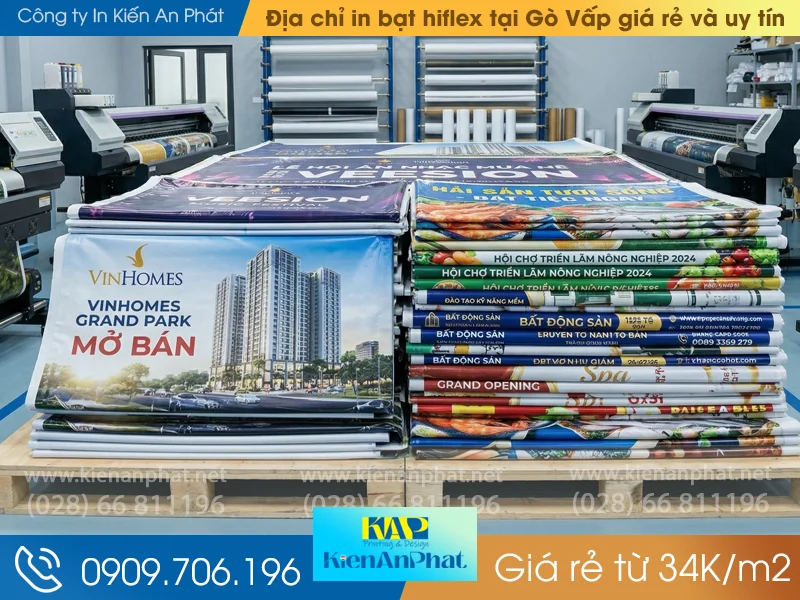 Địa chỉ in bạt hiflex tại Gò Vấp giá rẻ và uy tín
