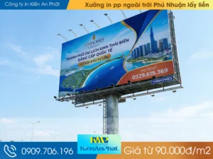 Xưởng in pp ngoài trời Phú Nhuận giá từ 90.000đ/m2, lấy liền