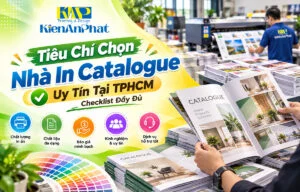 Tiêu Chí Chọn Nhà In Catalogue Uy Tín Tại TPHCM – Checklist Đầy Đủ