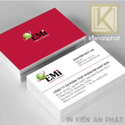 Mẫu card visit sang trọng