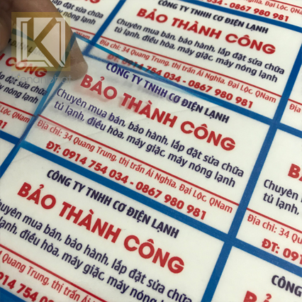 In Tem Bảo Hành Tại In Kiến An Phát