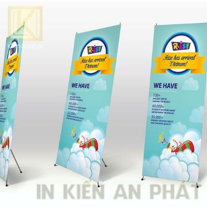 In standee- banner cuốn giá rẻ, bền đẹp