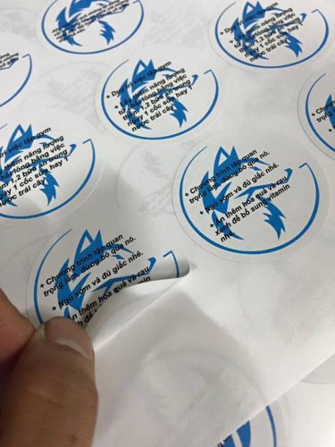 In tem decal giấy bình thạnh