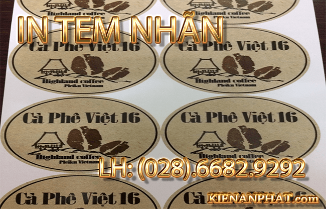 In tem nhãn sản phẩm hcm