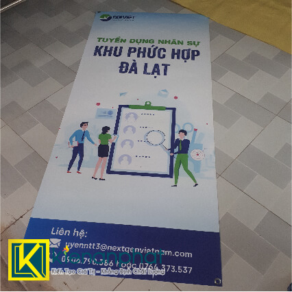 chất liệu in standee thông dụng hiện nay