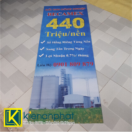 in standee nhanh quảng cáo tại kiến an phát