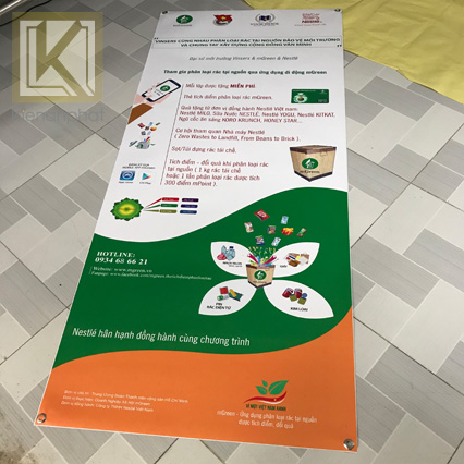 Kiến An Phát thiết kế in standee, poster chuyên nghiệp