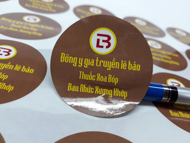 Tem decal giấy tphcm